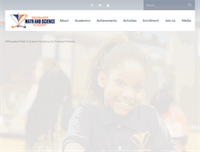 Tablet Screenshot of mmsacademy.org